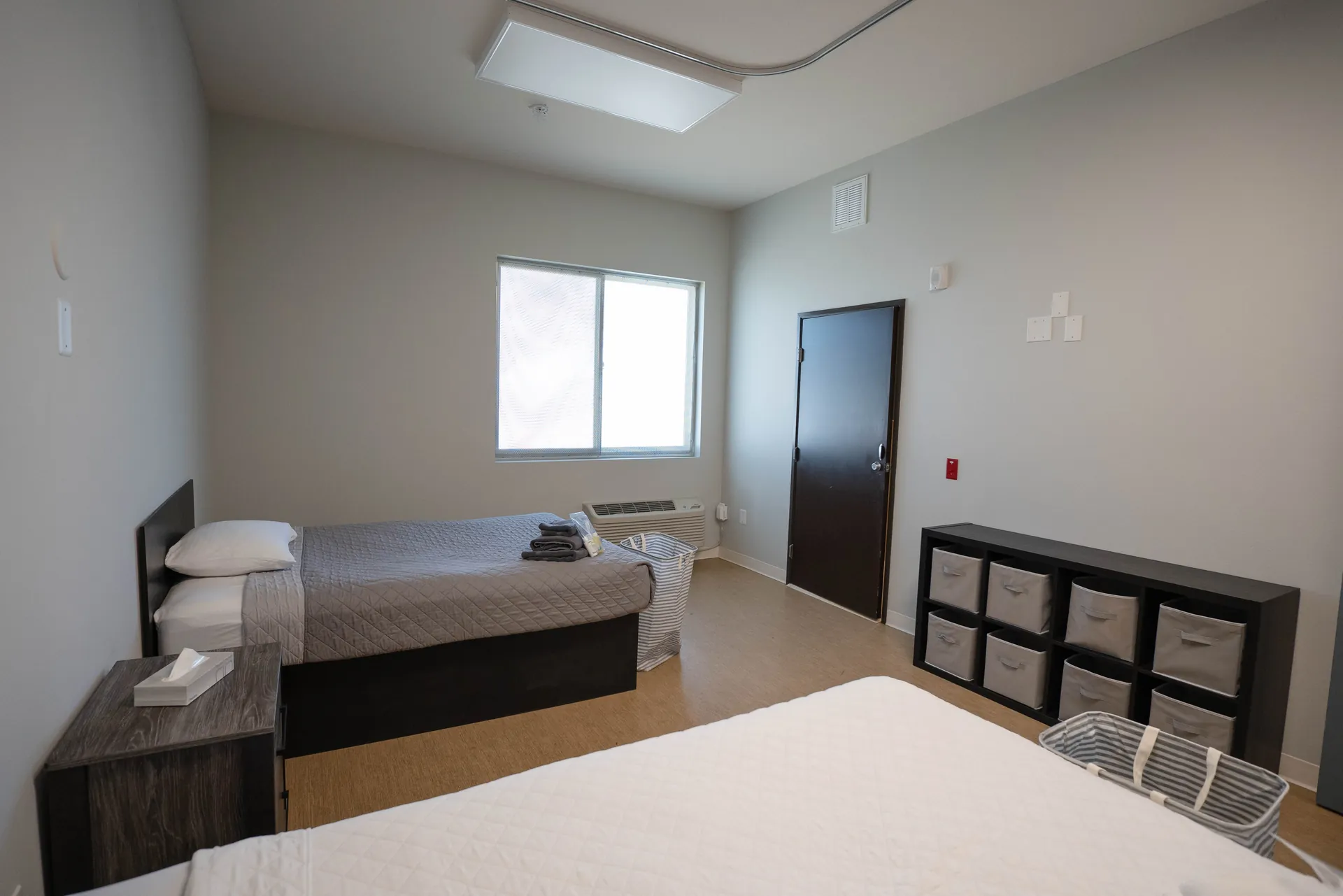 Private apartment-style bedroom for adolescent residents